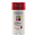Andalou Naturals Botanical Deodorant with Vegan Probiotics Rose Pomegranate