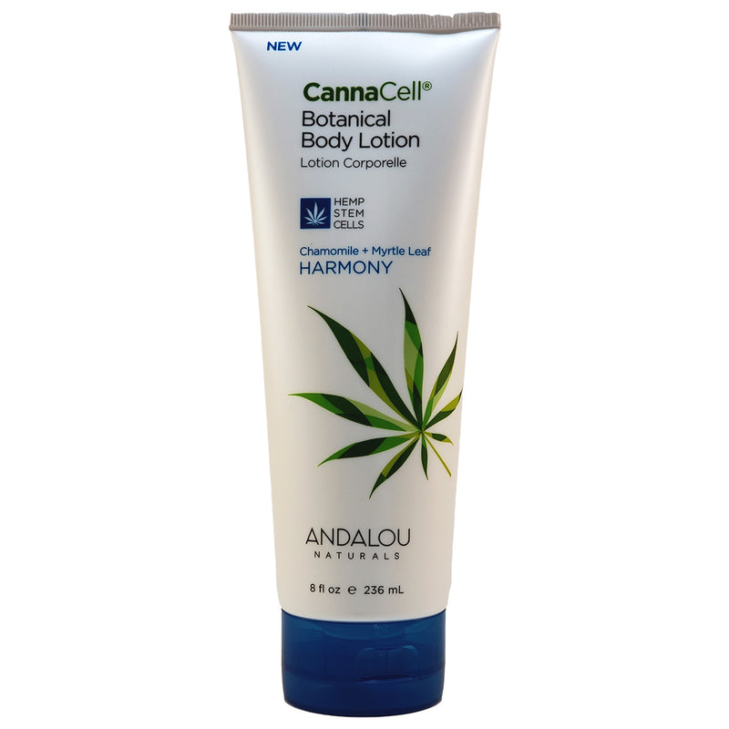Andalou Naturals CannaCell Harmony Body Lotion  Chamomile And Myrtle Leaf