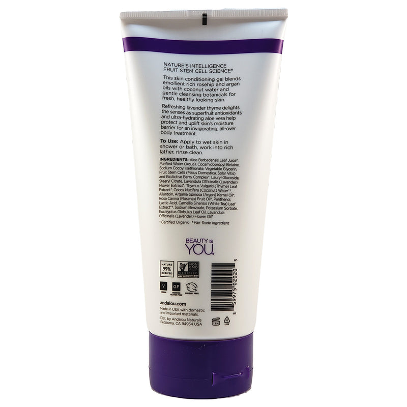 Andalou Naturals Refreshing Shower Gel Lavender Thyme