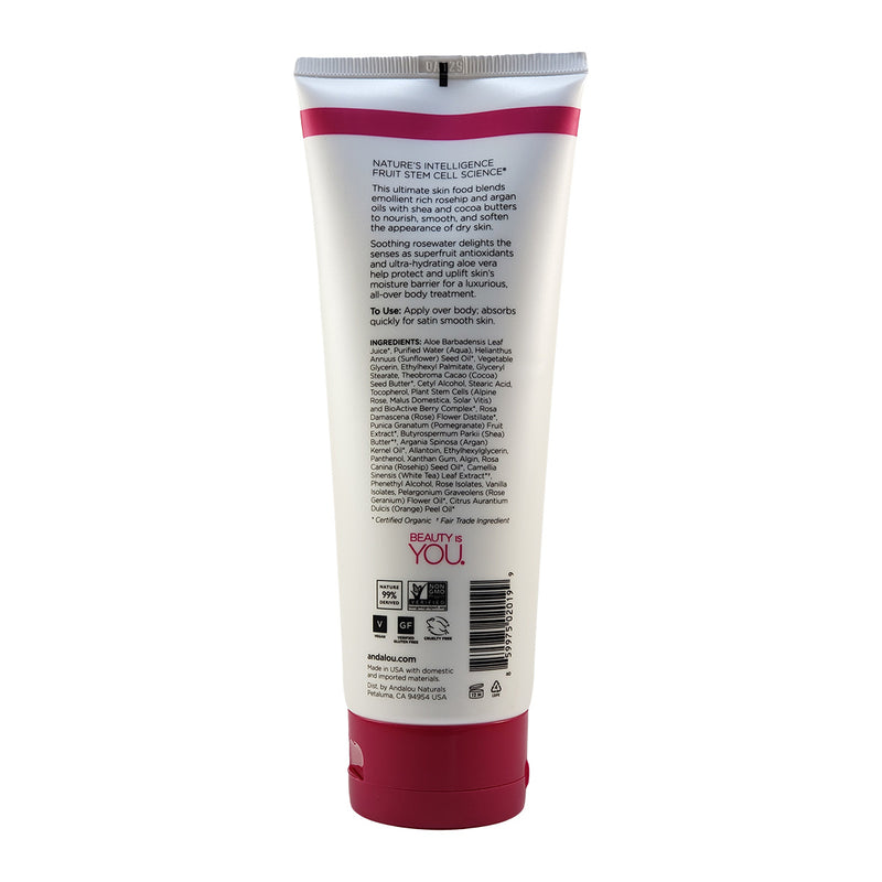 Andalou Naturals Soothing Body Lotion 1000 Roses