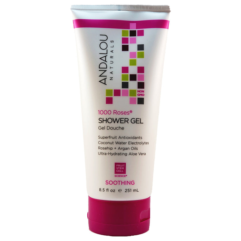 Andalou Naturals Soothing Shower Gel 1000 Roses
