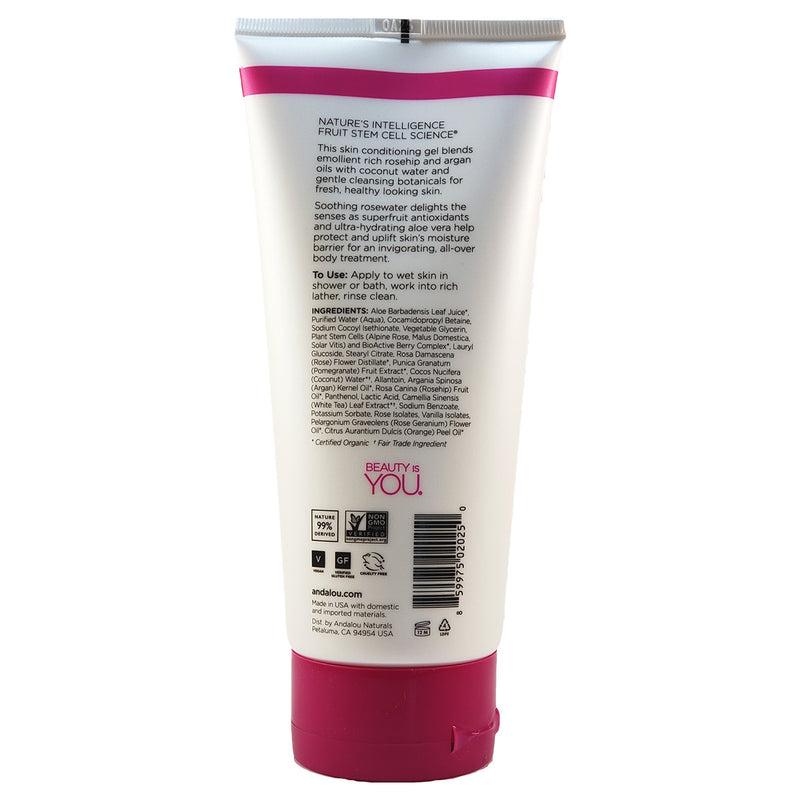 Andalou Naturals Soothing Shower Gel 1000 Roses