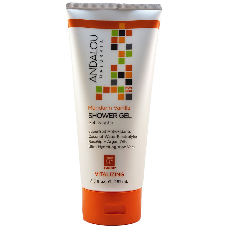 Andalou Naturals Vitalizing Shower Gel Mandarin Vanilla