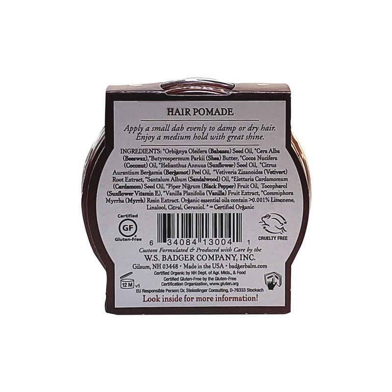 Badger Navigator Class Man Care Hair Pomade