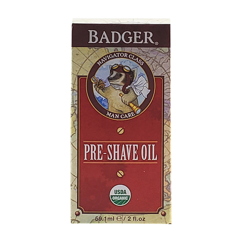 Badger Navigator Class Men Care Pre-Shave Oil