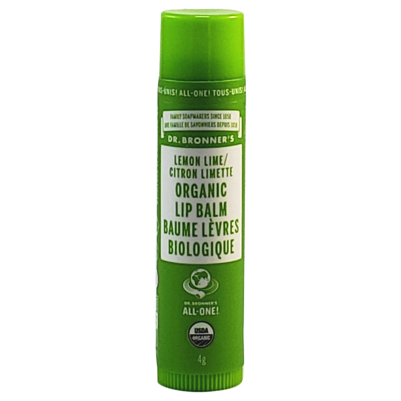 Dr.Bronner's Magic Soap Lemon Lime Organic Lip Balm