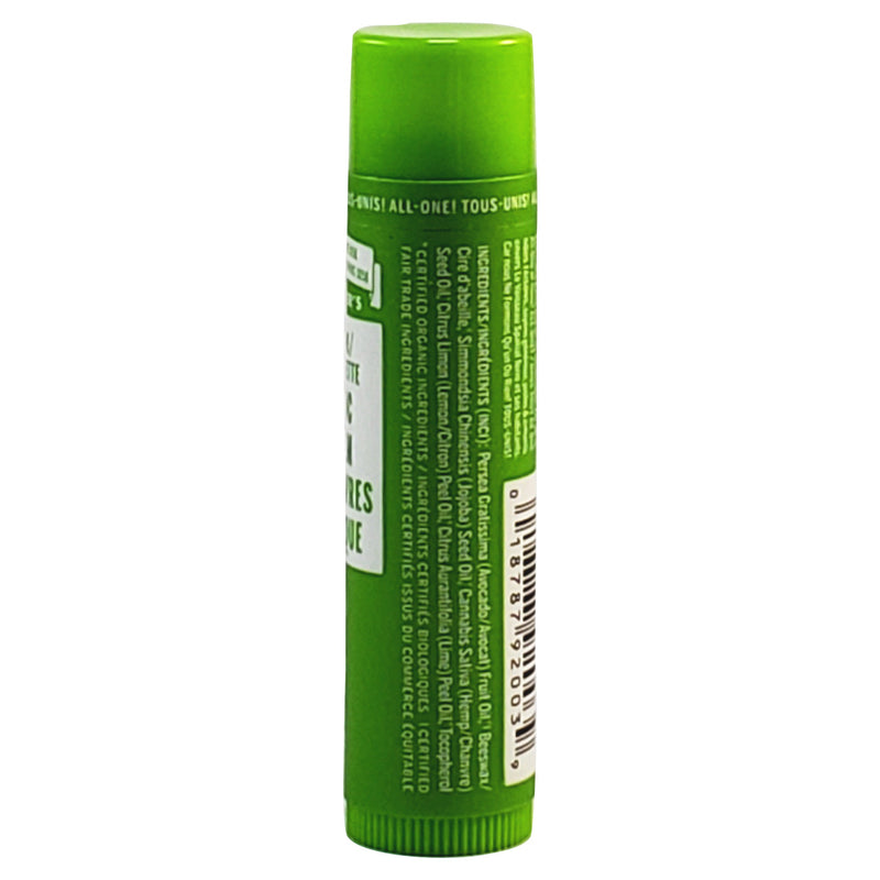 Dr.Bronner's Magic Soap Lemon Lime Organic Lip Balm
