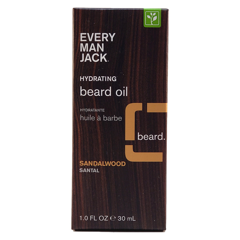 Every Man Jack Hydrating Beard Oil Sandalwood