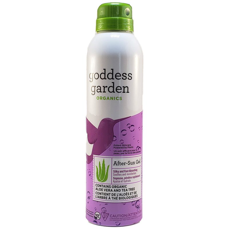 Goddess Garden After Sun Gel Spray Aloe Vera and Tea Tree