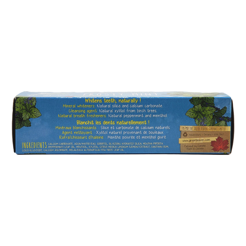 Green Beaver Natural Toothpaste  Frosty Mint