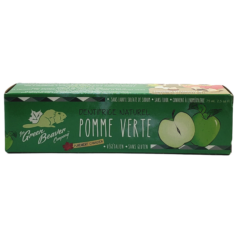 Green Beaver Natural Toothpaste  Green Apple