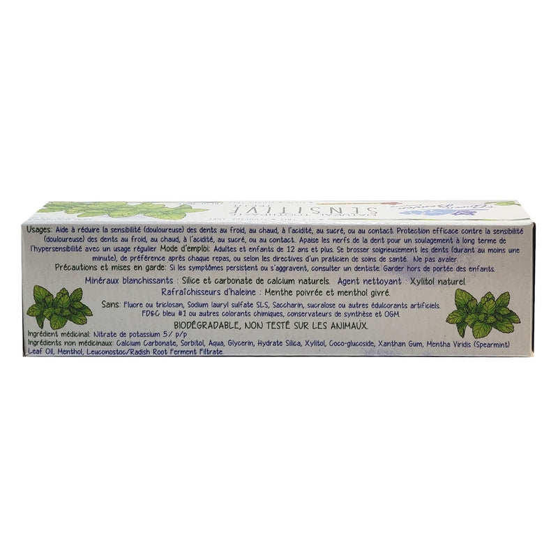 Green Beaver Natural Toothpaste Sensitive Teeth Fresh Mint