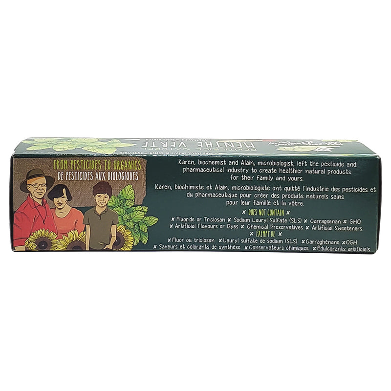 Green Beaver Natural Toothpaste  Spearmint