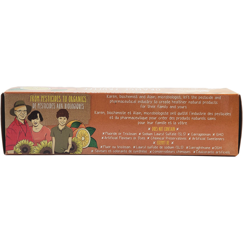 Green Beaver Natural Toothpaste  Zesty Orange