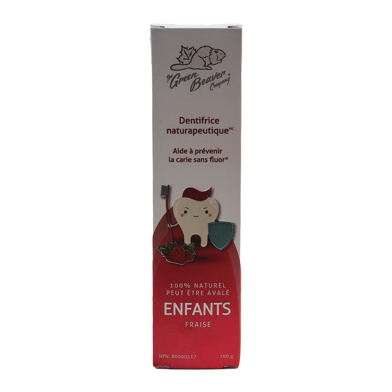 Green Beaver Naturapeutic Kids Toothpaste Strawberry