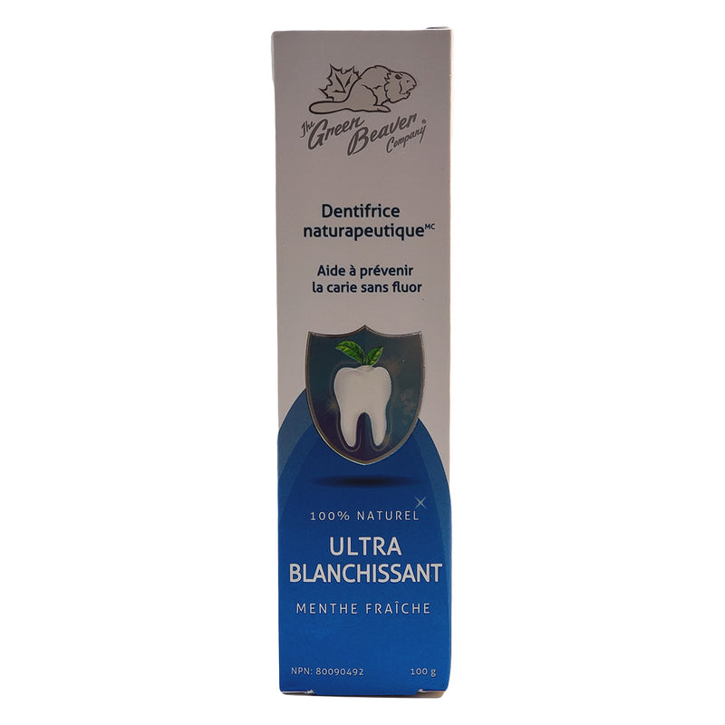 Green Beaver Naturapeutic Toothpaste Extra Whitening  Fresh Mint