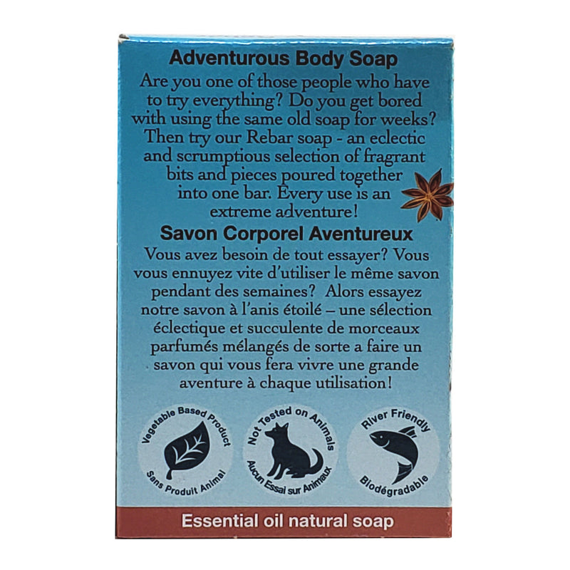 Mountain Sky Bar Soap Anise Rebar