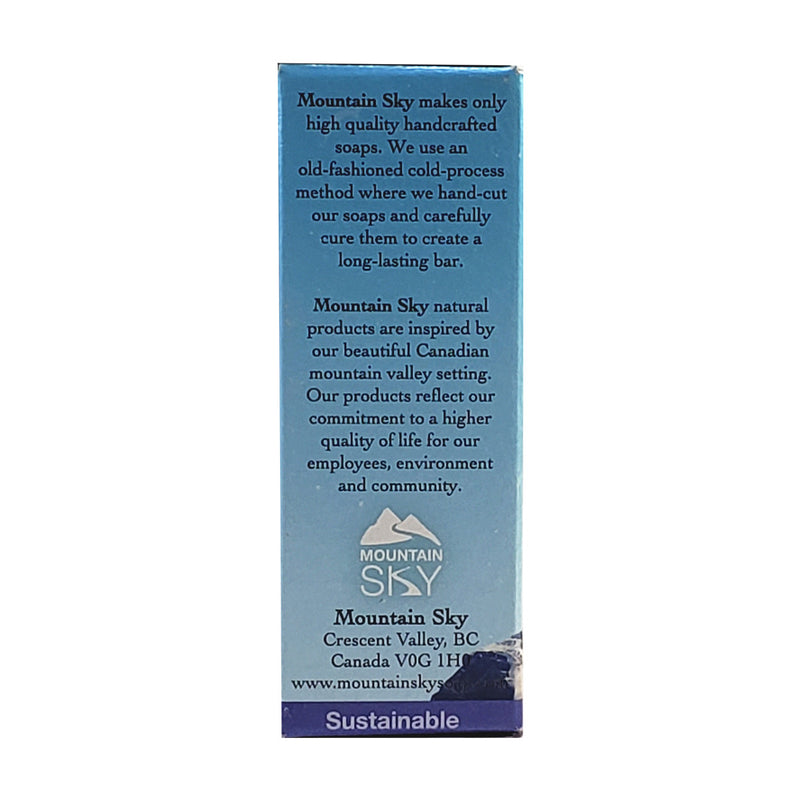 Mountain Sky Bar Soap Canadian Glacial Clay