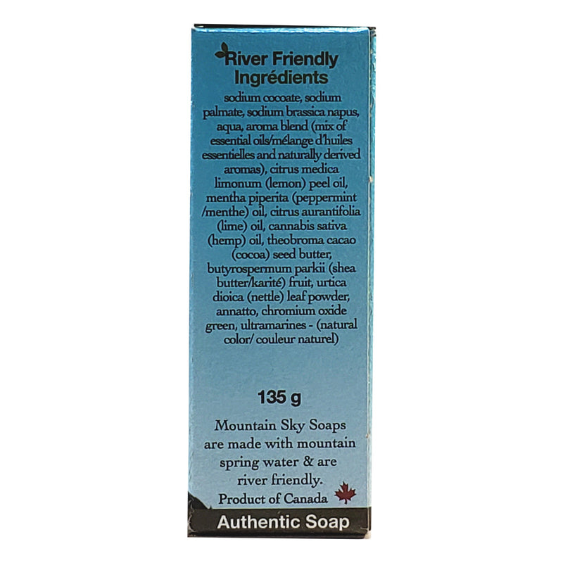 Mountain Sky Bar Soap Rasta Bar Hemp