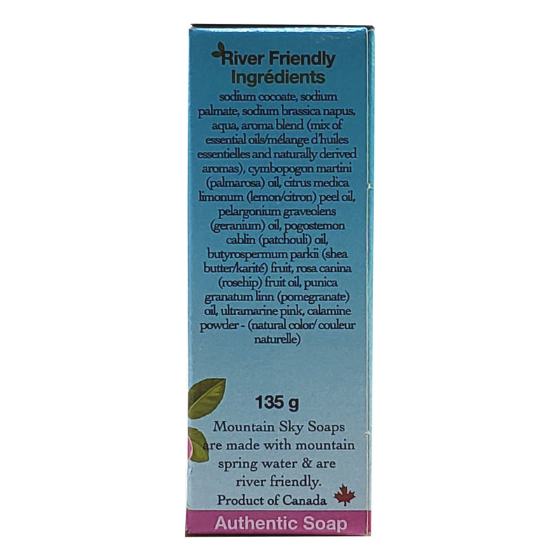 Mountain Sky Bar Soap Wild Rose